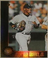 Ken Griffey Jr. [Press Proof Bronze] #41 Baseball Cards 1996 Leaf Prices