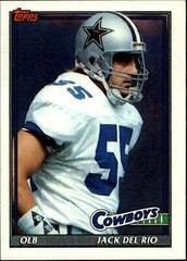 Jack Del Rio Football Cards 1991 Topps Prices