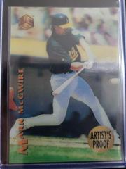 Mark McGwire [Artist's Proof] #137 Baseball Cards 1995 Sportflix UC3 Prices