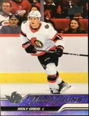 Ridly Greig #212 Hockey Cards 2023 Upper Deck Prices