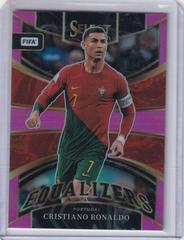 Cristiano Ronaldo [Pink] #21 Soccer Cards 2022 Panini Select FIFA Equalizers Prices