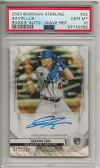 Gavin Lux [Wave Refractor] #GL Baseball Cards 2020 Bowman Sterling Rookie Autographs Prices