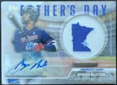 Byron Buxton [Autograph] Baseball Cards 2023 Topps Father’s Day Commemorative Team Patch Prices
