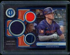 Alex Bregman [Blue] #TTR-AB Baseball Cards 2024 Topps Tribute Triple Relic Prices