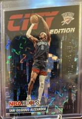 Shai Gilgeous Alexander [Hyper Red] #13 Basketball Cards 2023 Panini Hoops City Edition Prices
