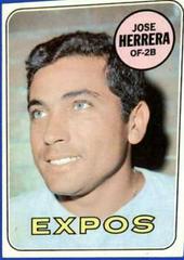 Jose Herrera #378 Baseball Cards 1969 Topps Prices