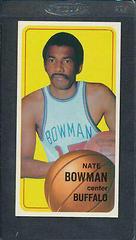 Nate Bowman #138 Basketball Cards 1970 Topps Prices