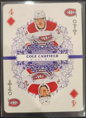 Cole Caufield #4 Hockey Cards 2022 O Pee Chee Playing Cards Prices