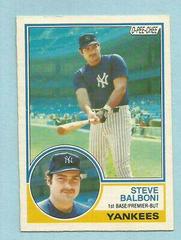Steve Balboni #8 Baseball Cards 1983 O Pee Chee Prices