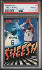 LeBron James [Artist Proof] #6 Basketball Cards 2023 Panini Hoops Sheesh Prices