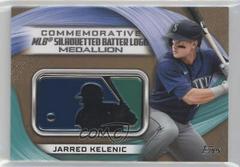 Jarred Kelenic [Gold] #MLBL-JK Baseball Cards 2022 Topps MLB Logo Medallion Relics Prices