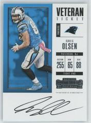 Greg Olsen [Autograph] Football Cards 2017 Panini Contenders Prices