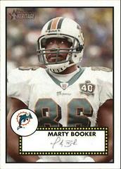 Marty Booker #25 Football Cards 2006 Topps Heritage Prices