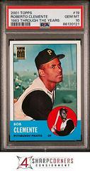 Roberto Clemente [1963] #19 Baseball Cards 2001 Topps Through the Years Prices