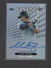 Mike Zunino [Gold Refractor] #RA-MZ Baseball Cards 2013 Finest Rookie Autographs Prices