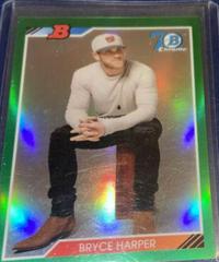 Bryce Harper [Green] #92B-BH Baseball Cards 2017 Bowman 1992 Chrome Prices