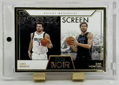 Dirk NowitzkiLuka Doncic [Metal Frame FOTL] Basketball Cards 2020 Panini Noir Prices
