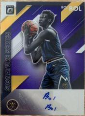Bol Bol [Purple] Basketball Cards 2019 Panini Donruss Optic Signature Series Prices