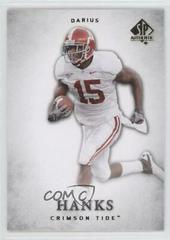Darius Hanks #8 Football Cards 2012 SP Authentic Prices