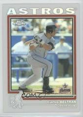Carlos Beltran #T17 Baseball Cards 2004 Topps Chrome Traded Prices