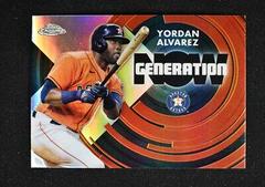 Yordan Alvarez #GNC-16 Baseball Cards 2022 Topps Chrome Update Generation Now Prices