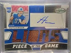 Aidan Hutchinson [Green] #PGS-AH Football Cards 2022 Panini Certified Piece of the Game Signatures Prices