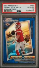 Patrick Mahomes II [Blue] #AB2 Football Cards 2021 Panini Rookies and Stars Airborne Prices