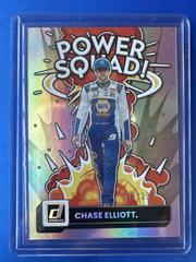 Chase Elliott [Holographic] #PS1 Racing Cards 2023 Panini Donruss NASCAR Power Squad Prices