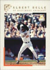 Albert Belle #17 Baseball Cards 2000 Topps Gallery Prices