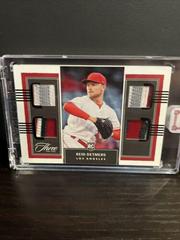 Reid Detmers #RQJ-RD Baseball Cards 2022 Panini Three and Two Rookie Quad Jerseys Prices