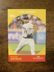 Luis Garcia #16 Baseball Cards 2022 Topps 582 Montgomery Club Set 5 Prices