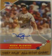 Mark McGwire [Ash Wood] #1987A-MMC Baseball Cards 2017 Topps 1987 Autographs Prices