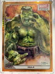 Hulk [Amber Crystals] #36 Marvel 2023 Upper Deck Platinum Prices