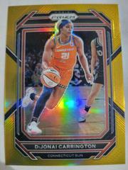 DiJonai Carrington [Gold] #1 Basketball Cards 2023 Panini Prizm WNBA Prices