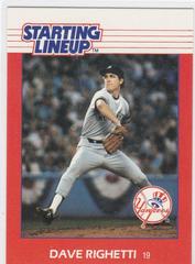 Dave Righetti Baseball Cards 1988 Kenner Starting Lineup Prices