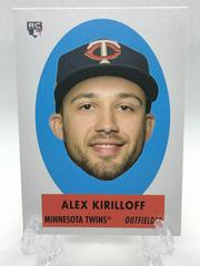 Alex Kirilloff #69PO-13 Baseball Cards 2021 Topps Archives 1963 Peel Off Prices