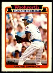 Andre Dawson #11 Baseball Cards 1989 Topps Woolworth Baseball Highlights Prices