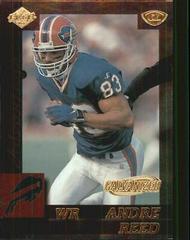 Andre Reed [Galvanized] #21 Football Cards 1999 Collector's Edge Advantage Prices