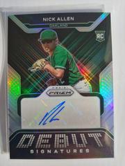 Nick Allen [Silver Prizm] #DS-NA Baseball Cards 2022 Panini Prizm Debut Signatures Prices