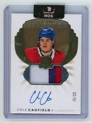 Cole Caufield Hockey Cards 2021 Upper Deck The Cup NHL Collection Auto Patch Prices