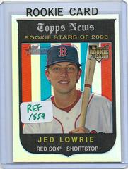 Jed Lowrie Baseball Cards 2008 Topps Heritage Chrome Prices