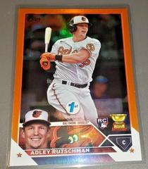 Adley Rutschman [1st Edition Orange] Baseball Cards 2023 Topps Prices