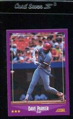 Dave Parker #17 Baseball Cards 1988 Score Glossy Prices