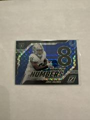 Josh Jacobs [Blue] #16 Football Cards 2023 Panini Zenith Behind the Numbers Prices
