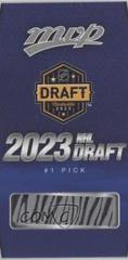Redemption Card Hockey Cards 2023 Upper Deck MVP NHL Draft #1 Pick Prices