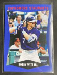 Bobby Witt Jr. [Blue] Baseball Cards 2023 Topps Throwback Thursday Prices