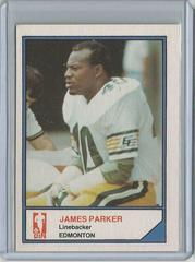 James Parker Football Cards 1983 Jogo CFL Limited Prices