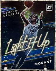 Ja Morant [Blue Pulsar] #6 Basketball Cards 2021 Panini Donruss Optic Light It Up Prices