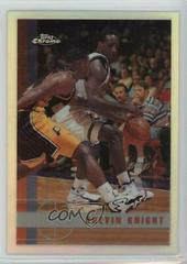 Brevin Knight [Refractor] Basketball Cards 1997 Topps Chrome Prices