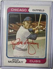 Rick Monday [Special Edition Red Ink] #ROA-RMY Baseball Cards 2023 Topps Heritage Real One Autographs High Number Prices
